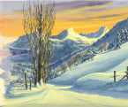Dans les Alpes avec Annette