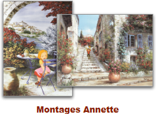 Montages Dans les Alpes avec Annette